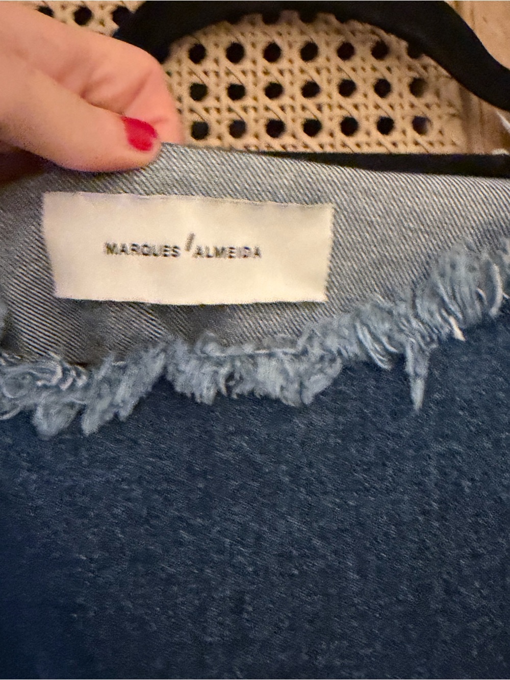 Marques’ Almeida raw hem mini dress - Picture 4 of 5
